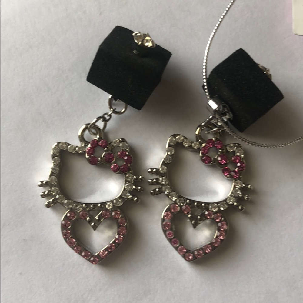 Hello kitty earrings